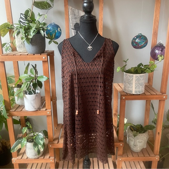 DKR & Co. Swim Boho Coverup or Top - Picture 1 of 8